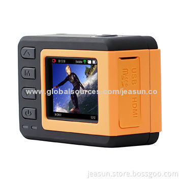 1,080P Waterproof UAV Wi-Fi Control Sport DVR with 14MP Sensor, Built-in Mic & Speaker